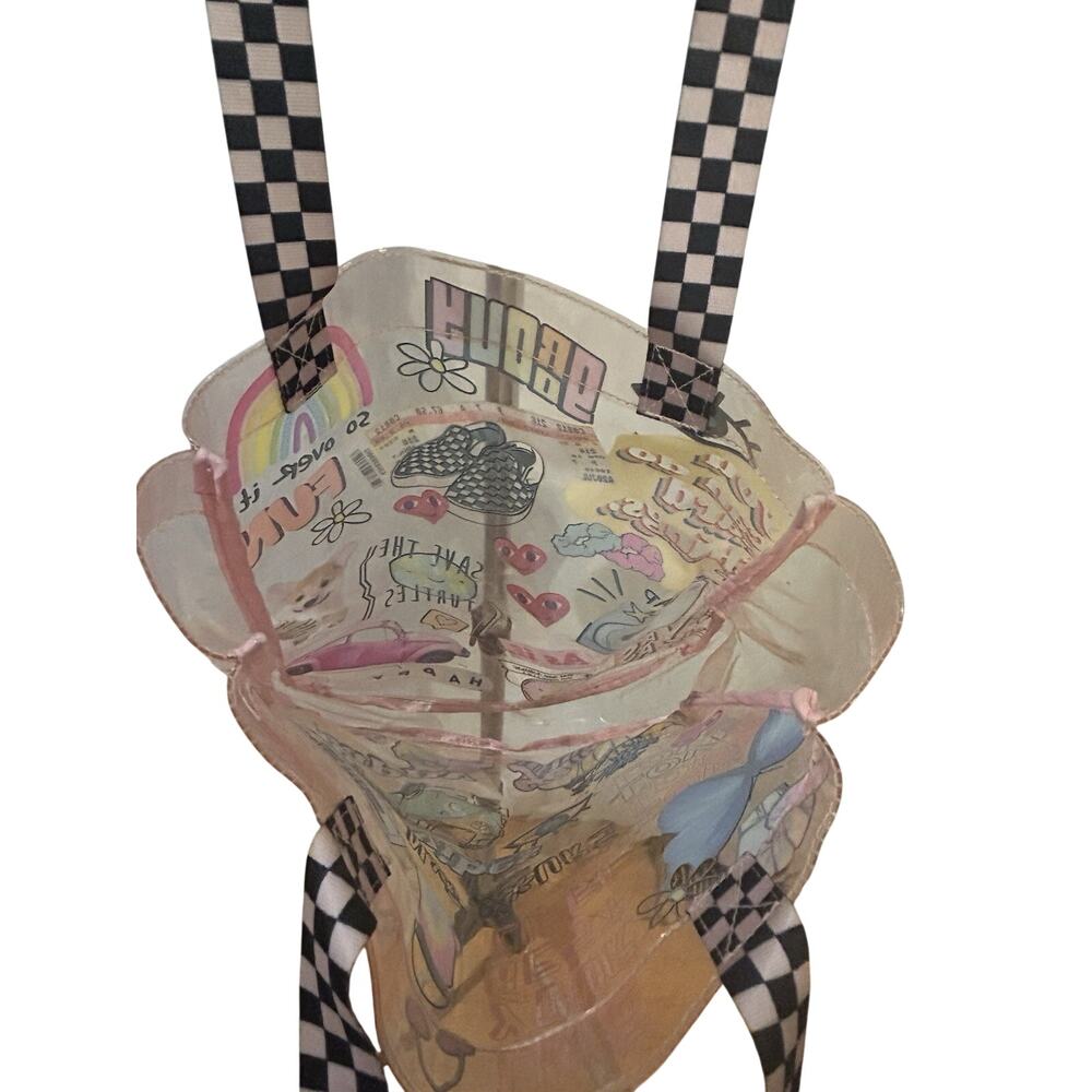 Clear Vinyl Tote Bag - Picture 3 of 3